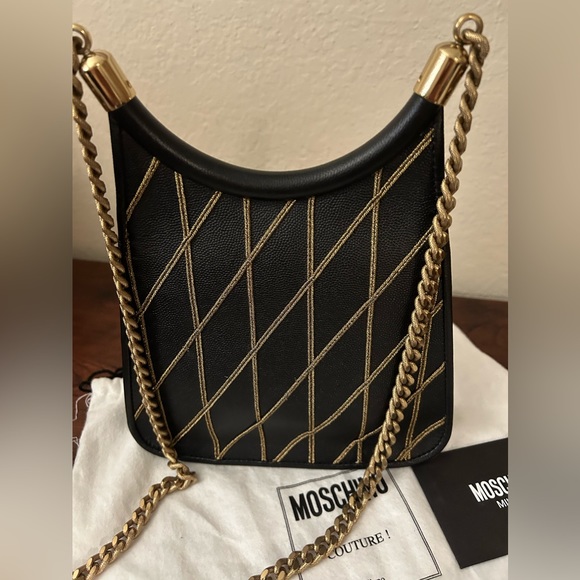 Moschino Roman Embellished Bag - Picture 10 of 12